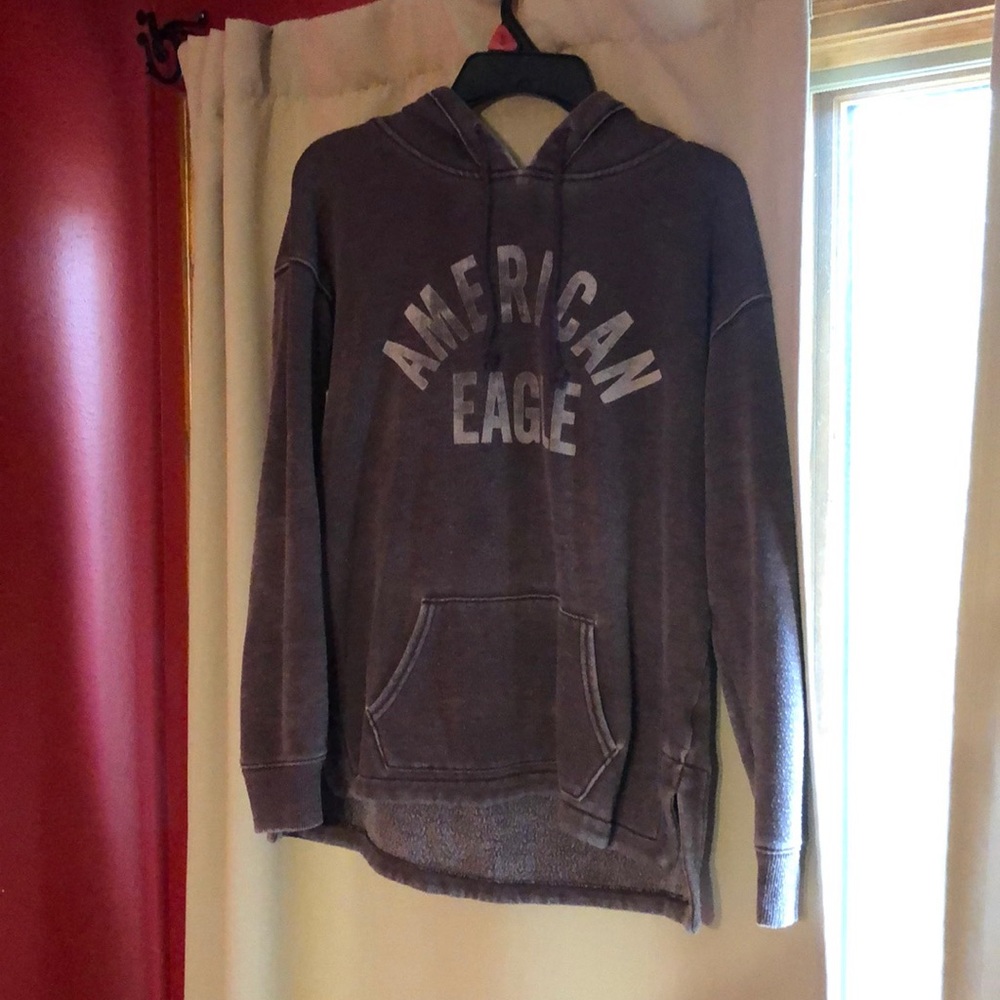 High low AE hoodie